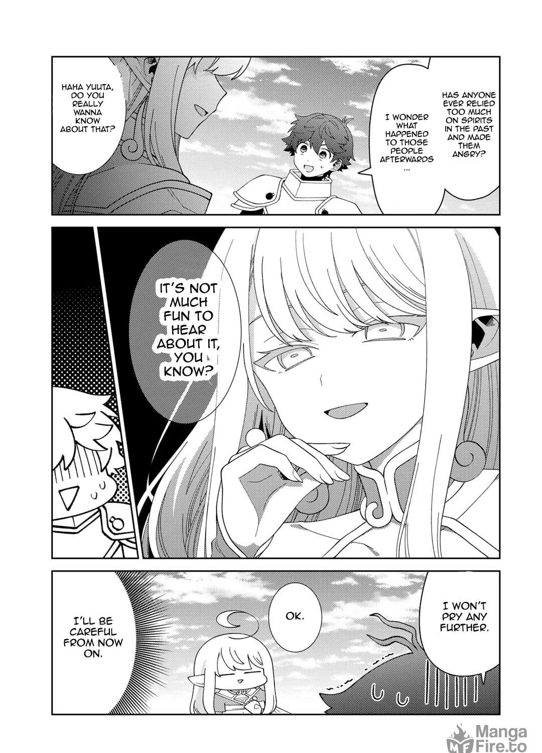 Seirei-tachi no Rakuen to Risou no Isekai Seikatsu Chapter 69 page 17 - 