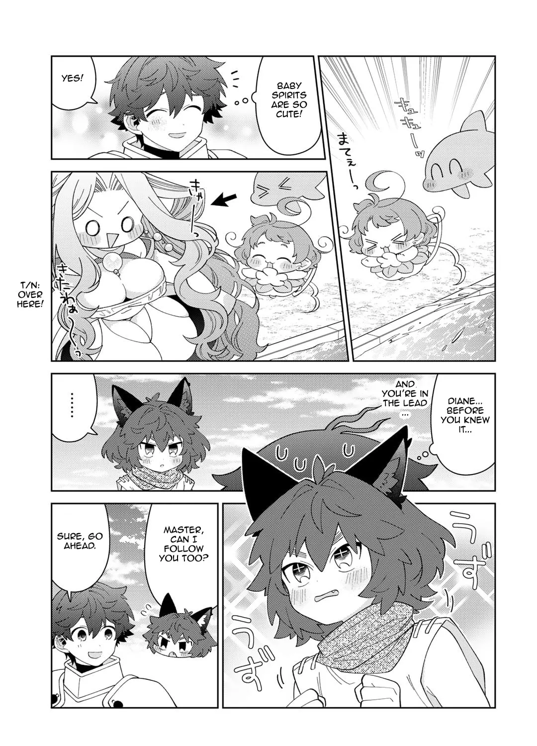 Seirei-tachi no Rakuen to Risou no Isekai Seikatsu Chapter 69 page 25 - 
