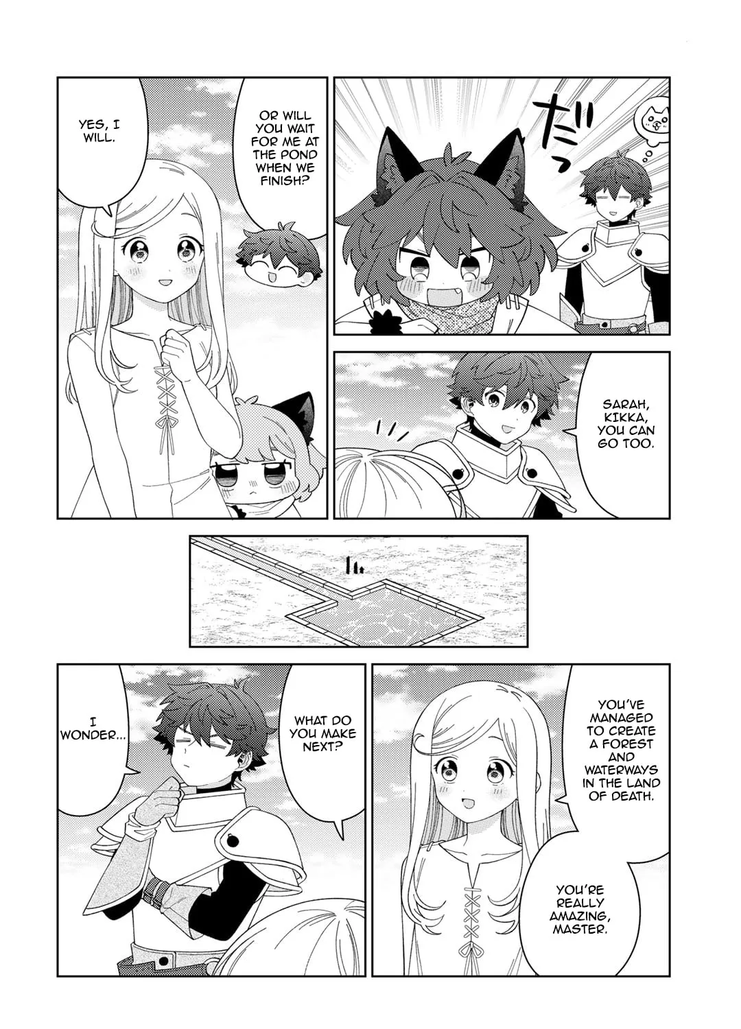 Seirei-tachi no Rakuen to Risou no Isekai Seikatsu Chapter 69 page 27 - 
