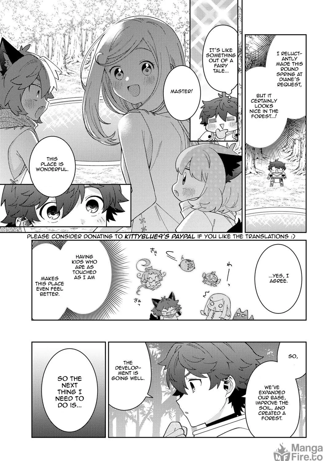 Seirei-tachi no Rakuen to Risou no Isekai Seikatsu Chapter 69 page 9 - 