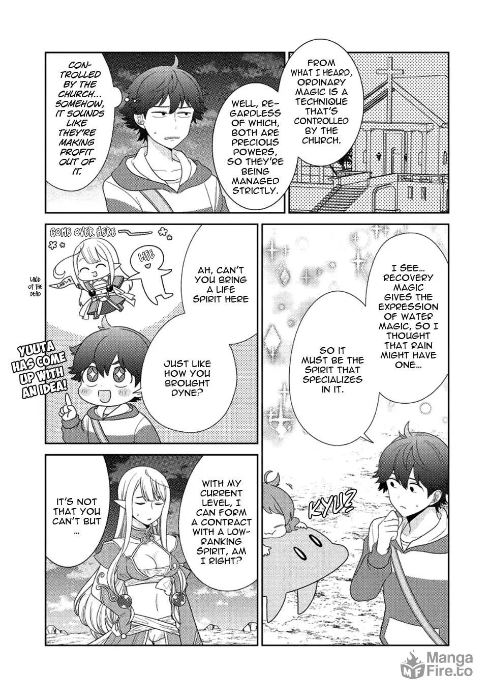 Seirei-tachi no Rakuen to Risou no Isekai Seikatsu Chapter 7 page 20 - 