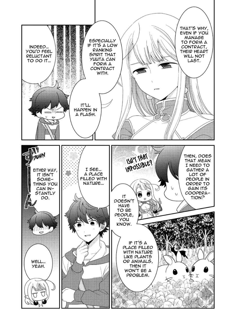 Seirei-tachi no Rakuen to Risou no Isekai Seikatsu Chapter 7 page 22 - 