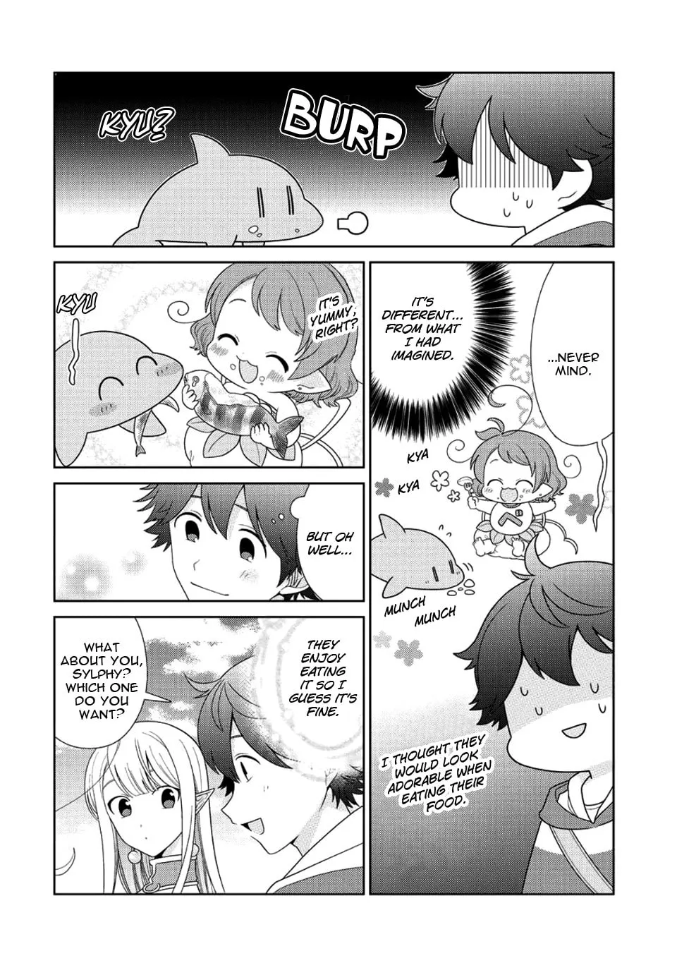 Seirei-tachi no Rakuen to Risou no Isekai Seikatsu Chapter 7 page 7 - 