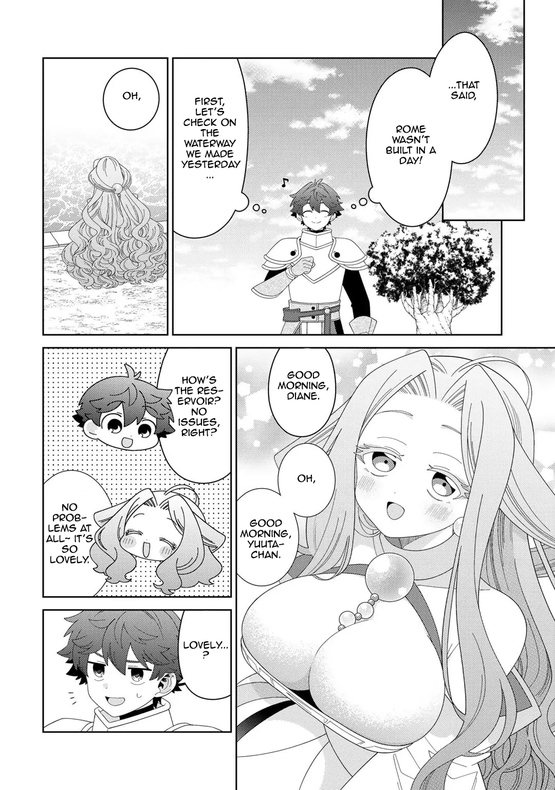 Seirei-tachi no Rakuen to Risou no Isekai Seikatsu Chapter 70 page 2 - 