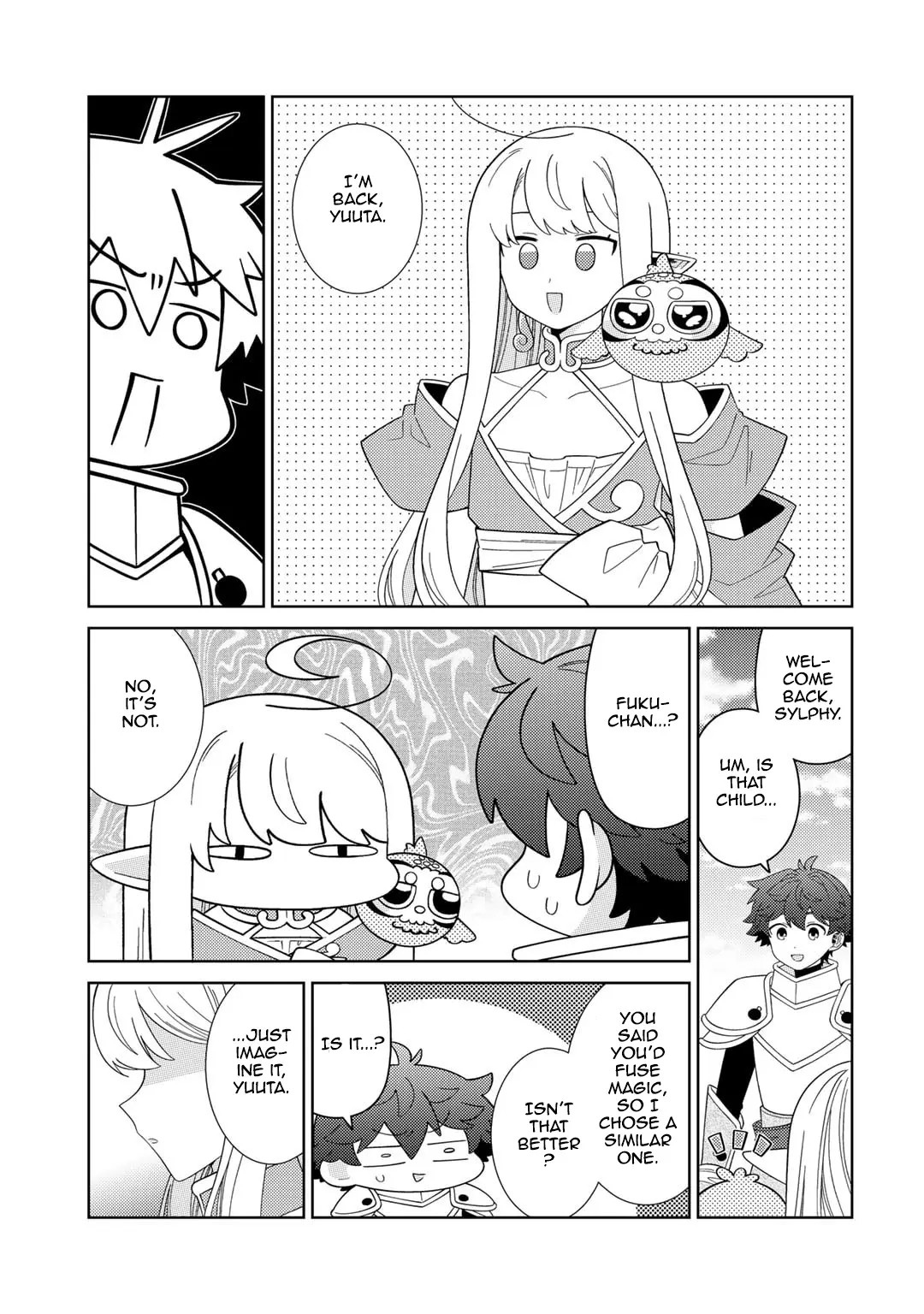 Seirei-tachi no Rakuen to Risou no Isekai Seikatsu Chapter 70 page 17 - 