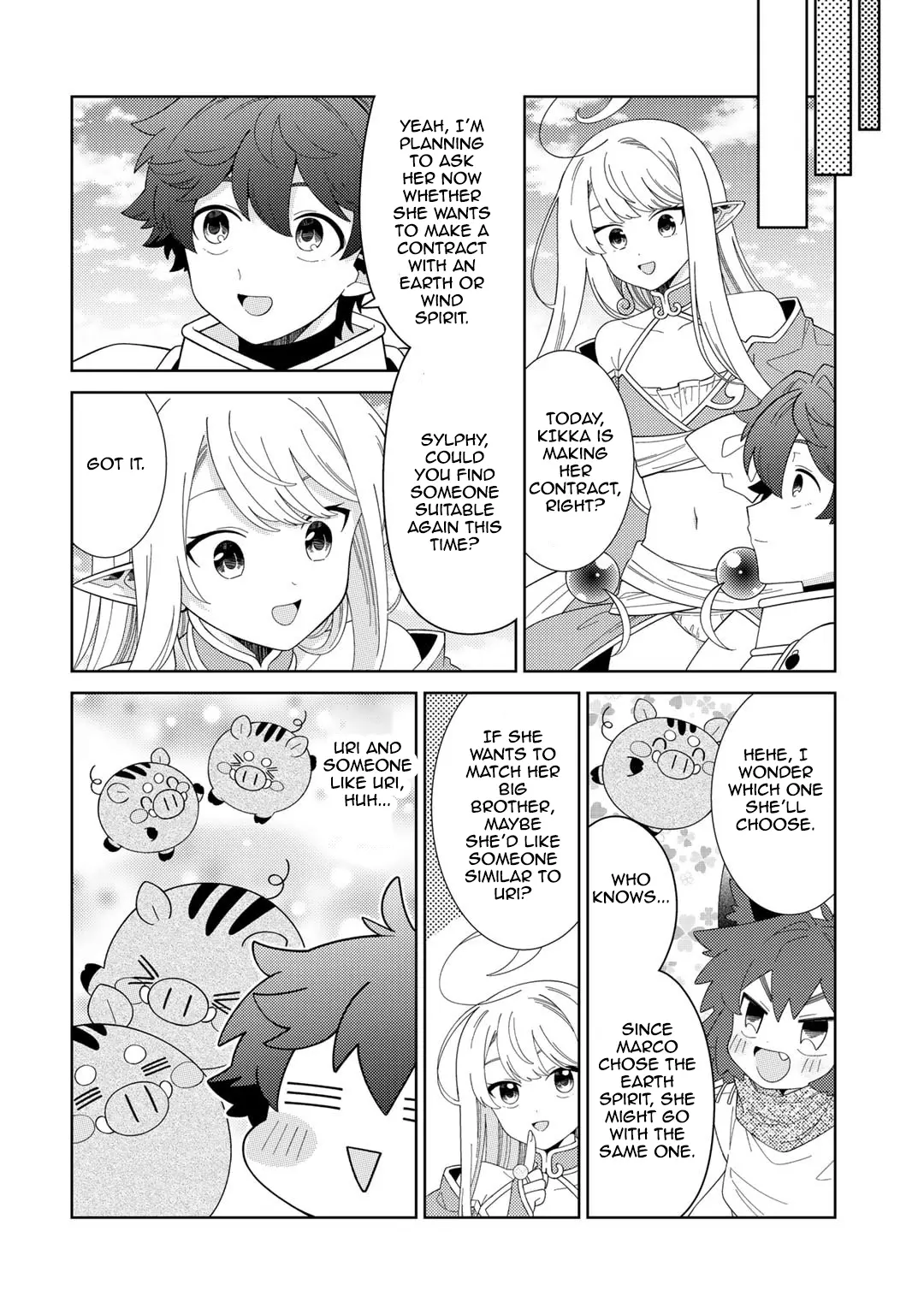 Seirei-tachi no Rakuen to Risou no Isekai Seikatsu Chapter 70 page 6 - 