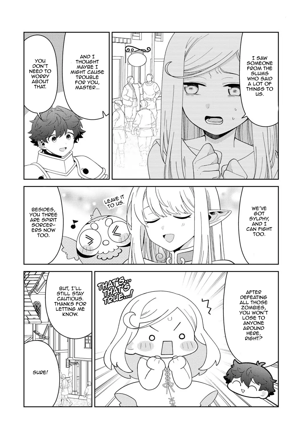 Seirei-tachi no Rakuen to Risou no Isekai Seikatsu Chapter 71 page 12 - 