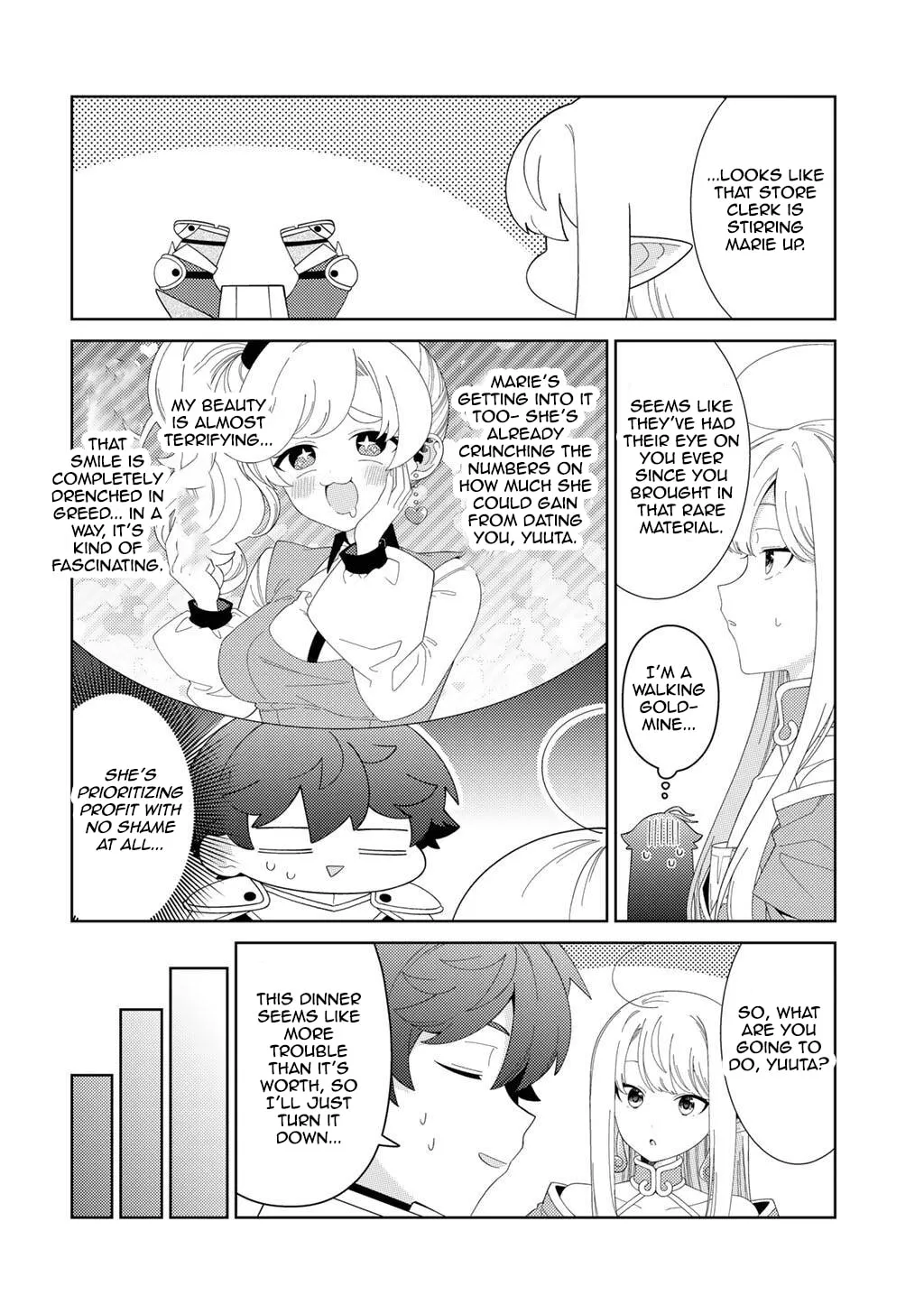 Seirei-tachi no Rakuen to Risou no Isekai Seikatsu Chapter 72 page 2 - 
