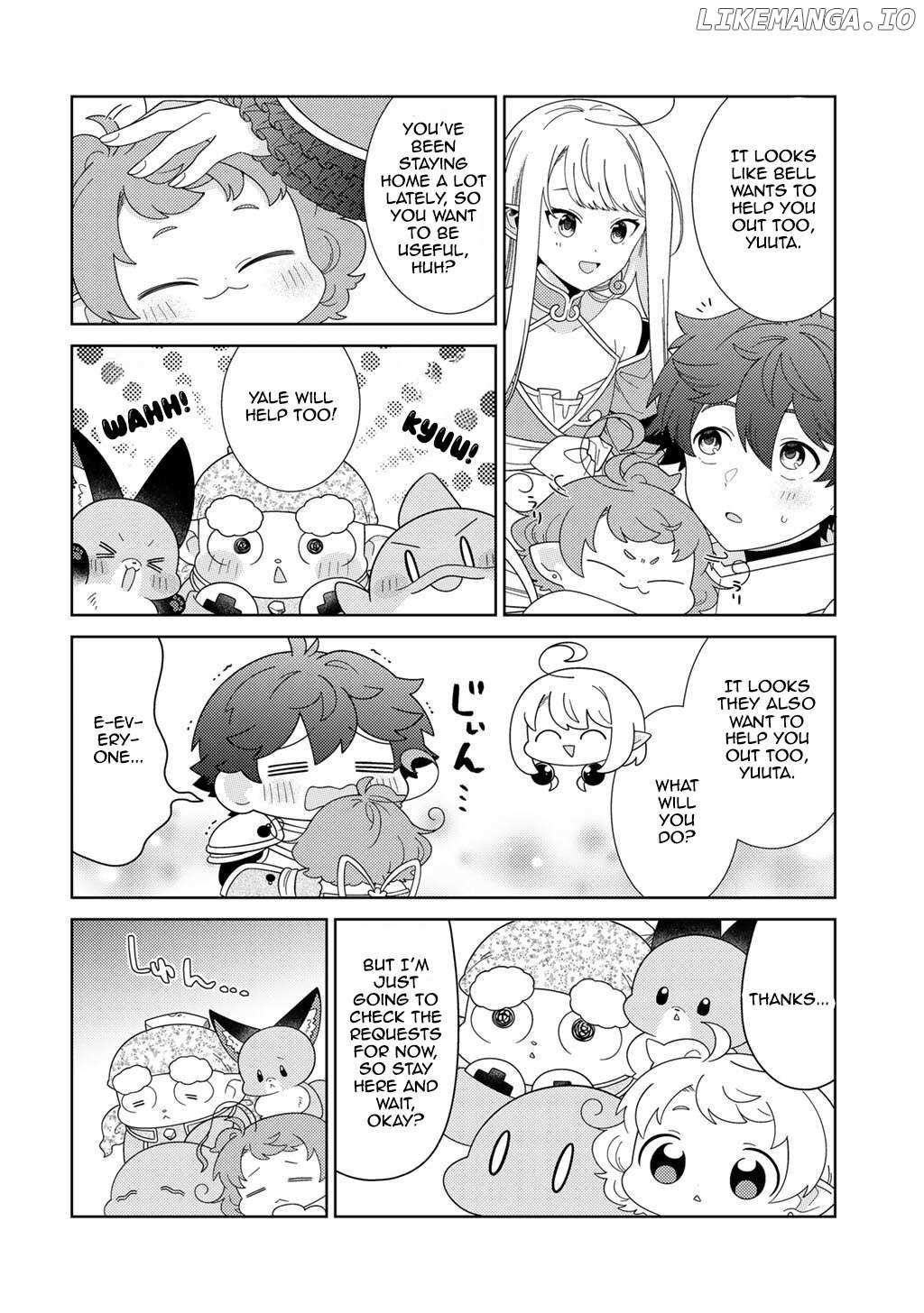 Seirei-tachi no Rakuen to Risou no Isekai Seikatsu Chapter 73 page 8 - 