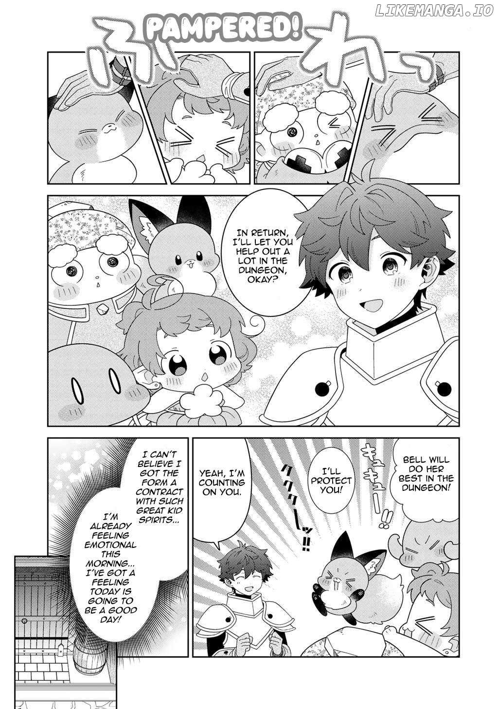 Seirei-tachi no Rakuen to Risou no Isekai Seikatsu Chapter 73 page 9 - 