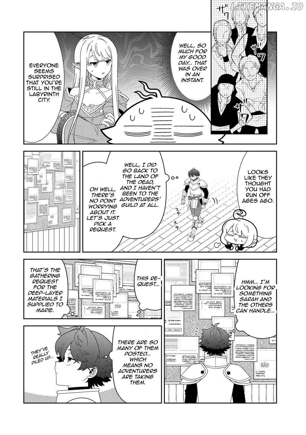 Seirei-tachi no Rakuen to Risou no Isekai Seikatsu Chapter 73 page 10 - 
