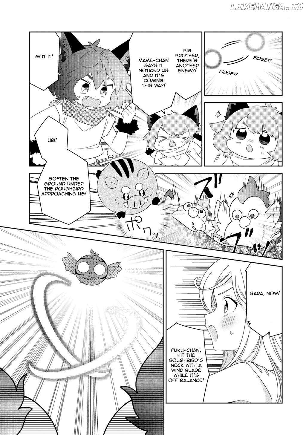 Seirei-tachi no Rakuen to Risou no Isekai Seikatsu Chapter 74 page 11 - 