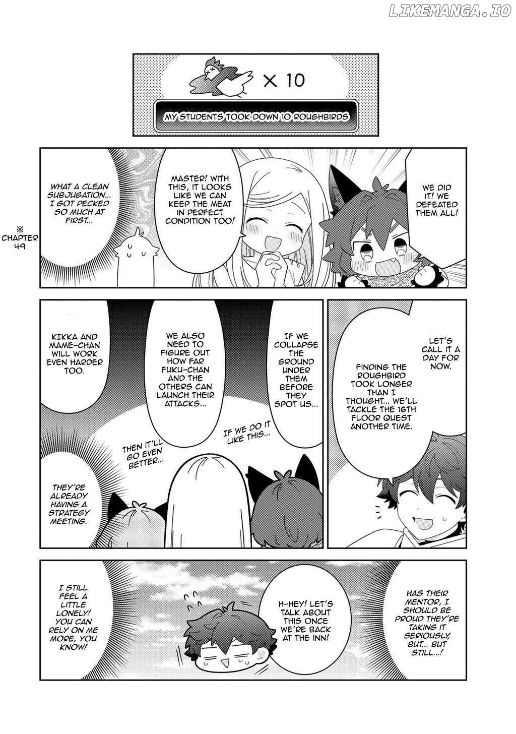Seirei-tachi no Rakuen to Risou no Isekai Seikatsu Chapter 74 page 12 - 