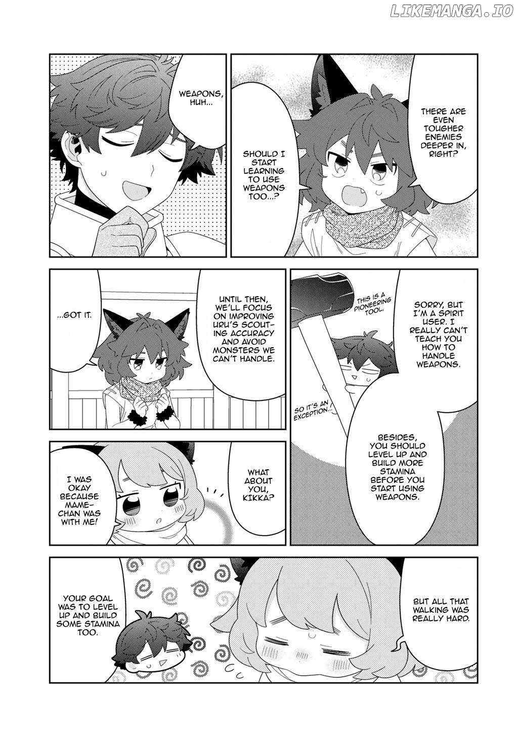 Seirei-tachi no Rakuen to Risou no Isekai Seikatsu Chapter 74 page 17 - 
