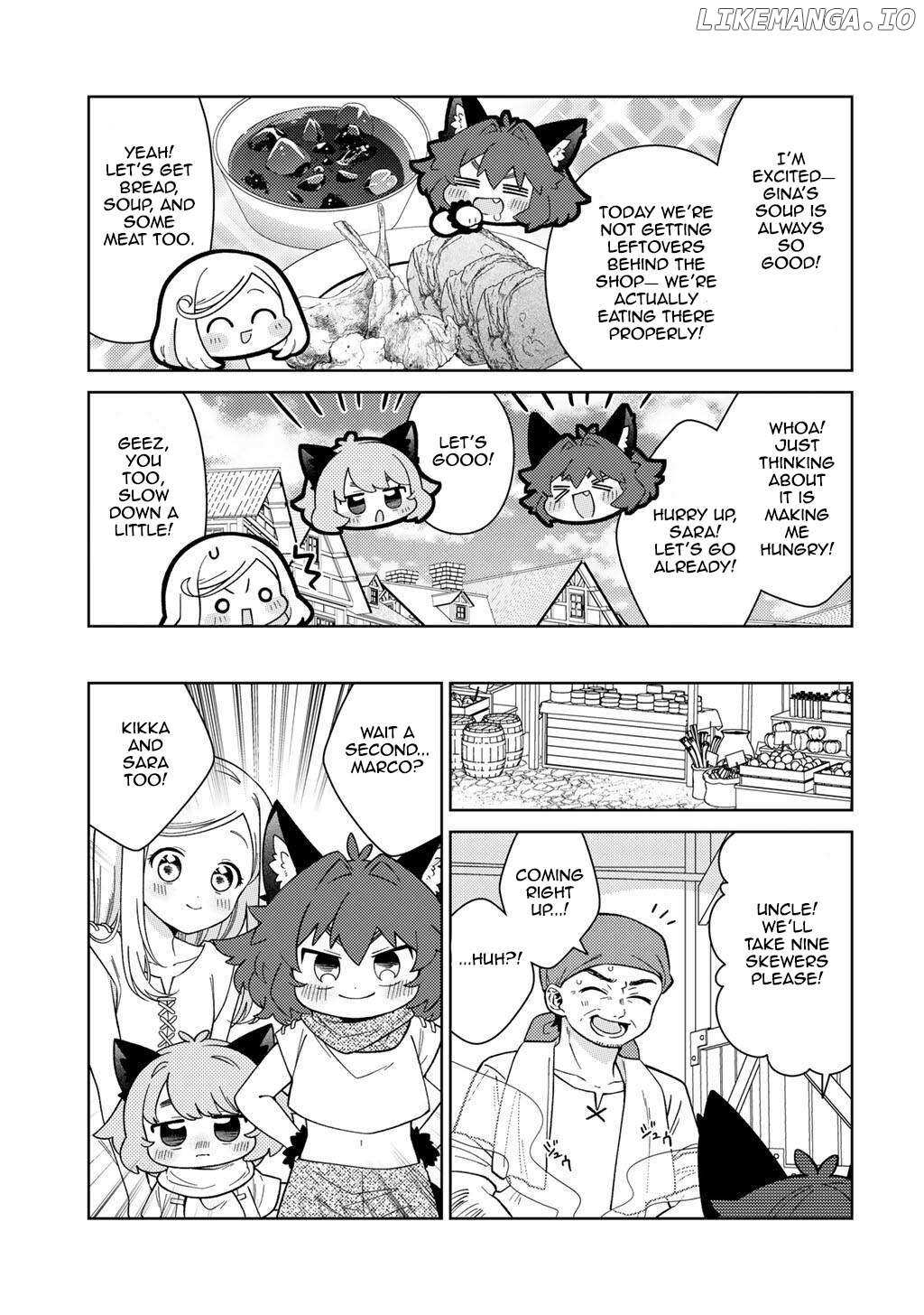 Seirei-tachi no Rakuen to Risou no Isekai Seikatsu Chapter 75 page 11 - 