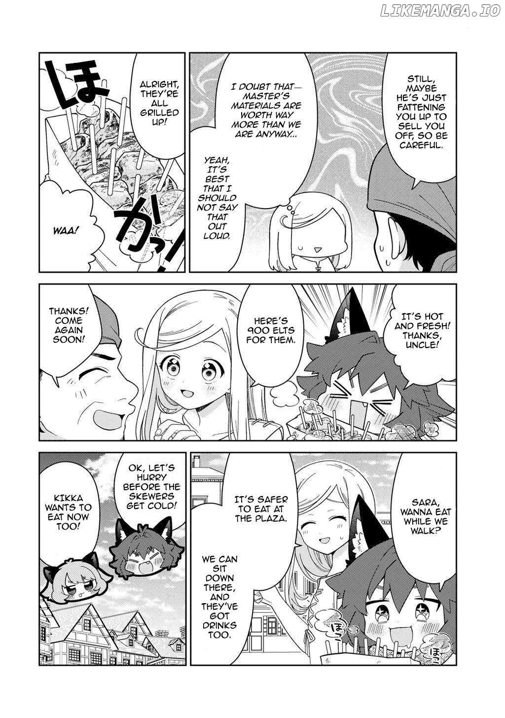 Seirei-tachi no Rakuen to Risou no Isekai Seikatsu Chapter 75 page 14 - 