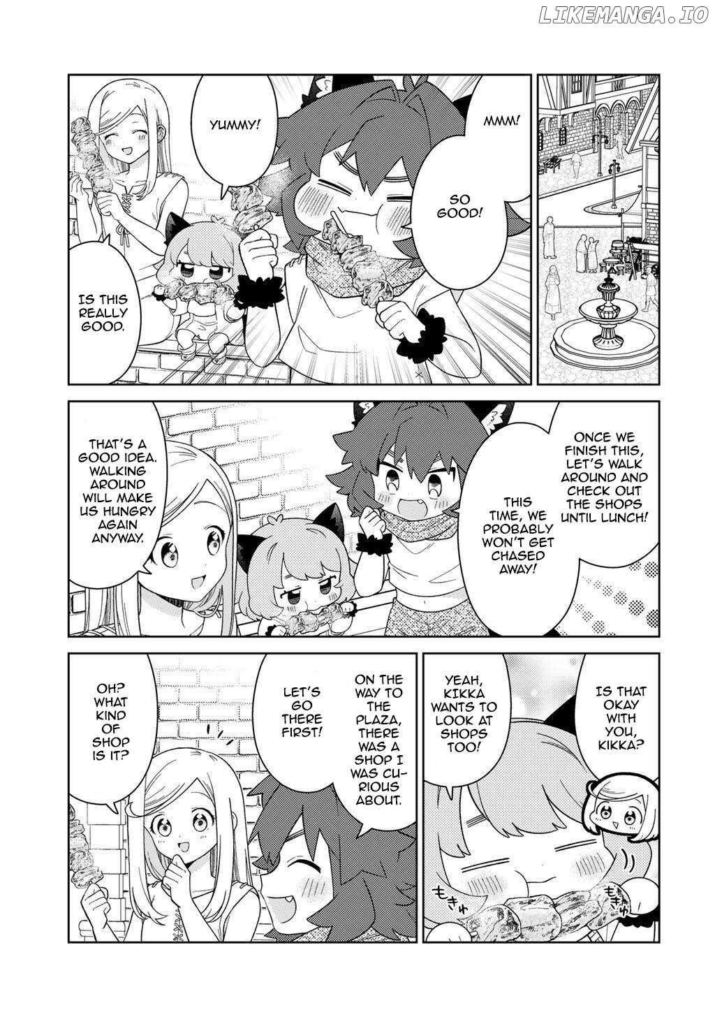 Seirei-tachi no Rakuen to Risou no Isekai Seikatsu Chapter 75 page 15 - 