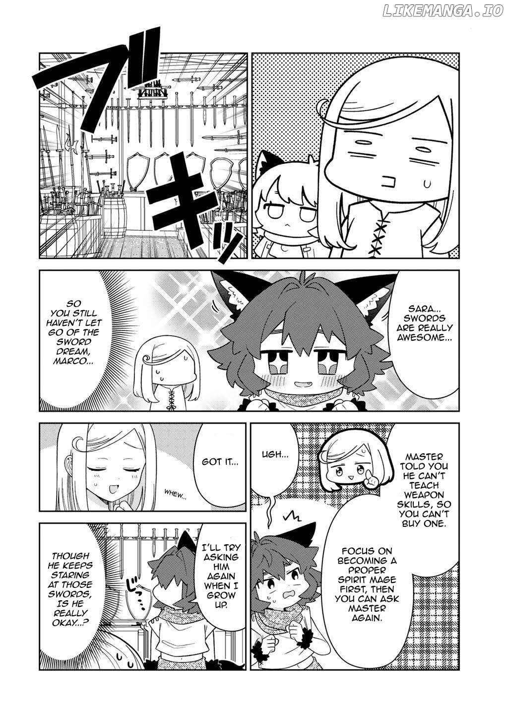 Seirei-tachi no Rakuen to Risou no Isekai Seikatsu Chapter 75 page 16 - 