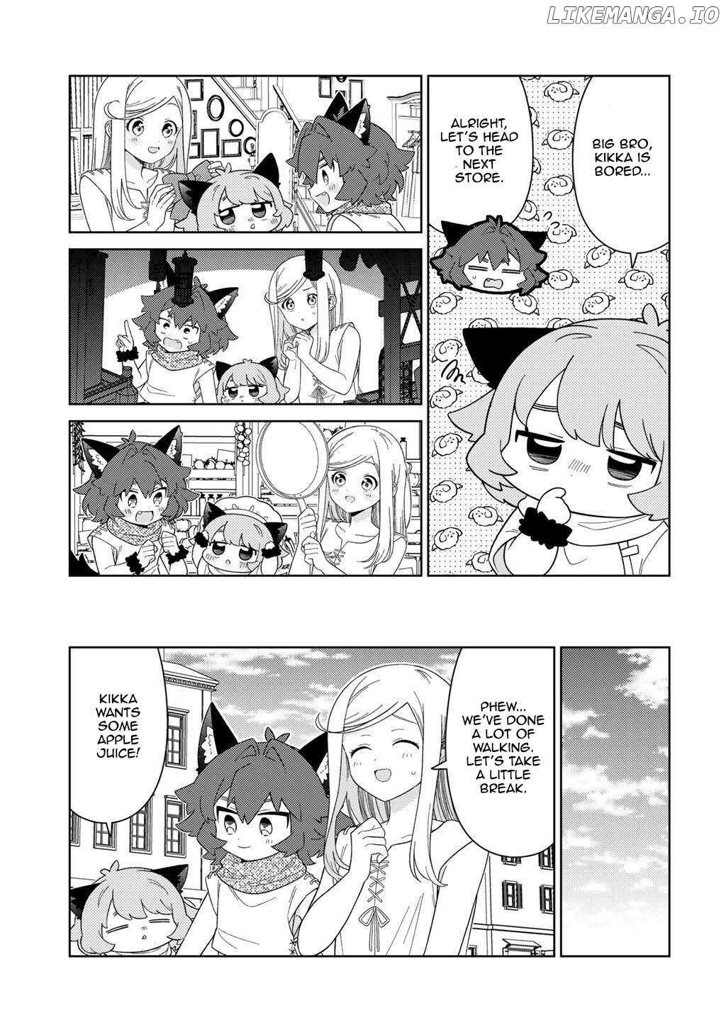 Seirei-tachi no Rakuen to Risou no Isekai Seikatsu Chapter 75 page 17 - 