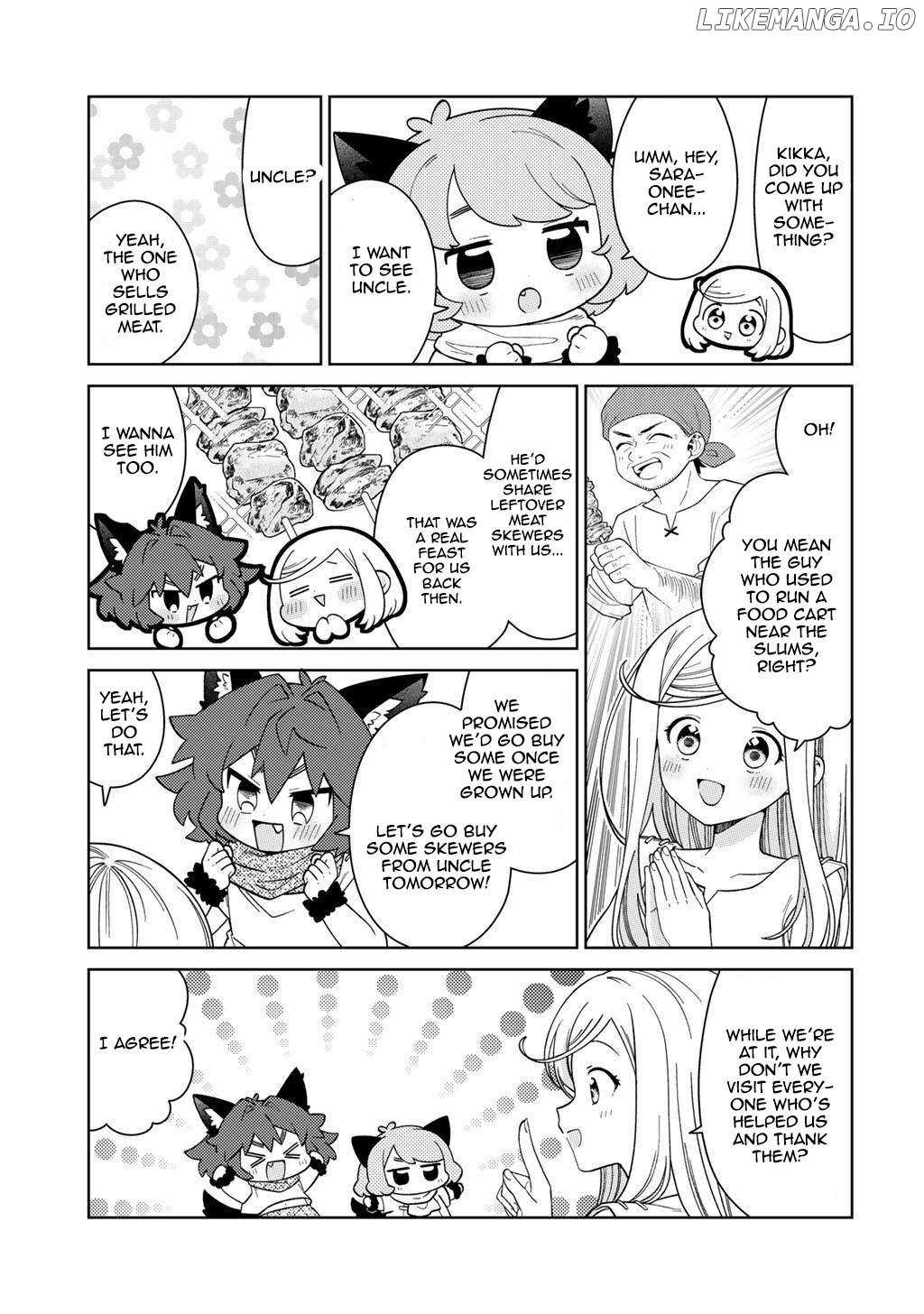 Seirei-tachi no Rakuen to Risou no Isekai Seikatsu Chapter 75 page 7 - 