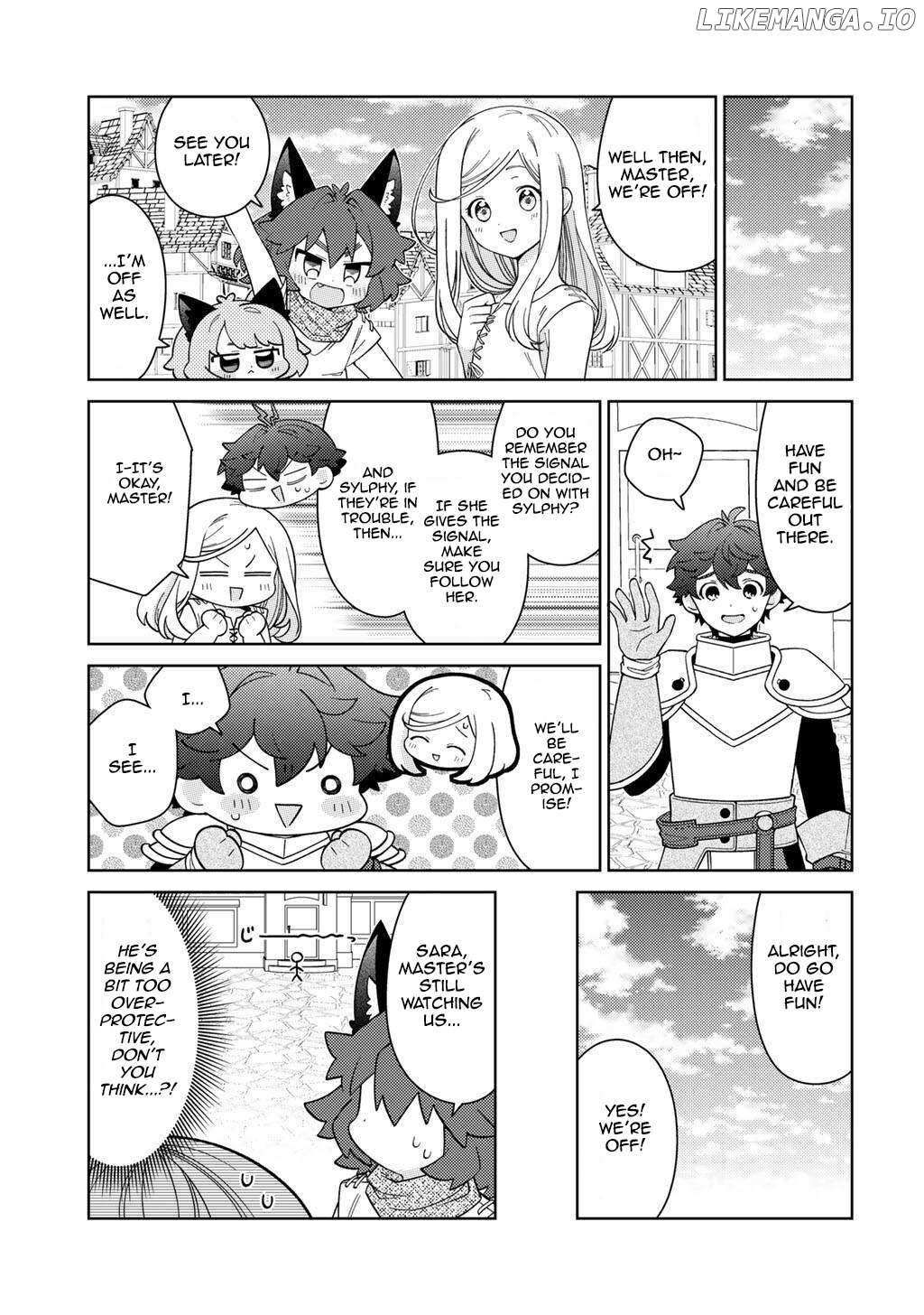 Seirei-tachi no Rakuen to Risou no Isekai Seikatsu Chapter 75 page 9 - 