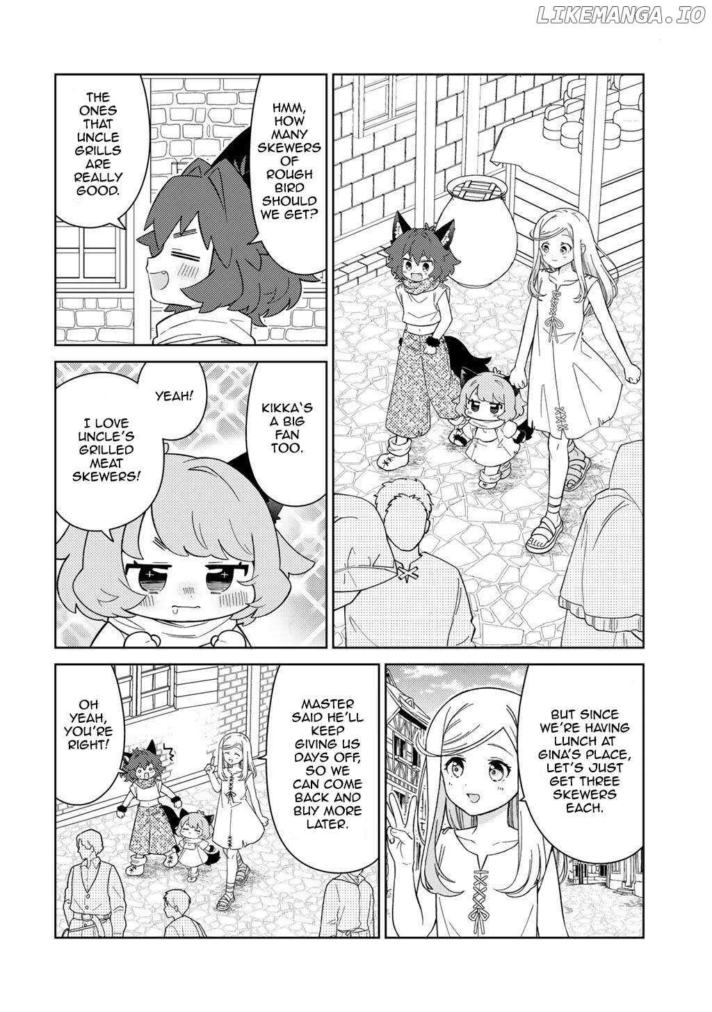 Seirei-tachi no Rakuen to Risou no Isekai Seikatsu Chapter 75 page 10 - 