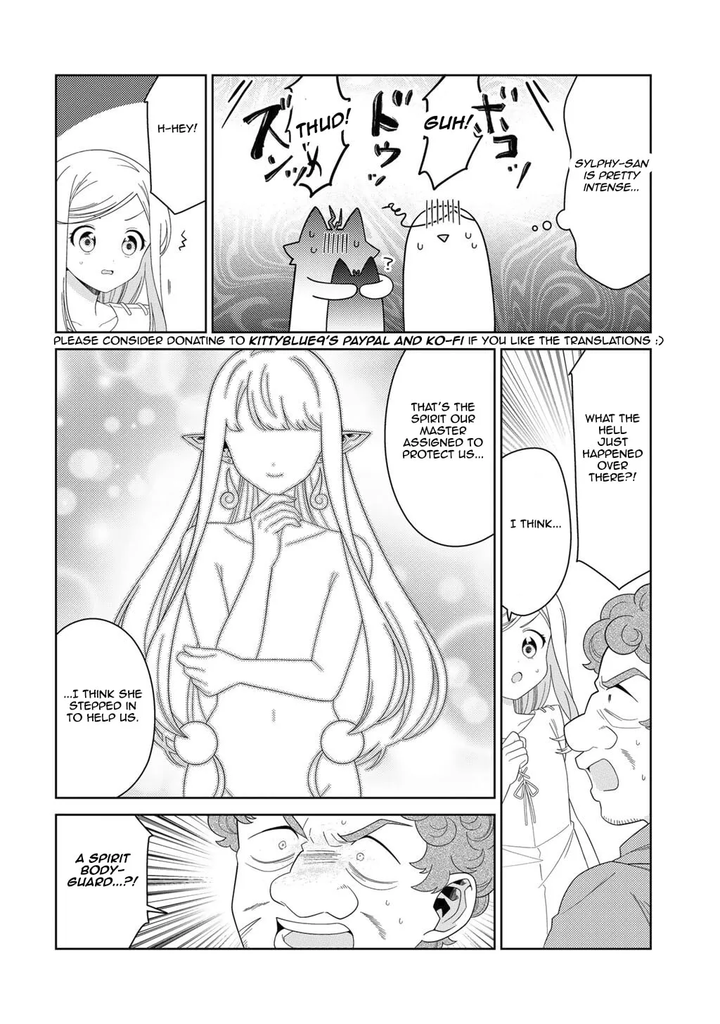 Seirei-tachi no Rakuen to Risou no Isekai Seikatsu Chapter 76 page 16 - 