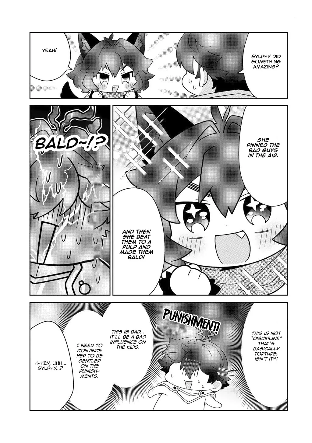 Seirei-tachi no Rakuen to Risou no Isekai Seikatsu Chapter 76 page 23 - 