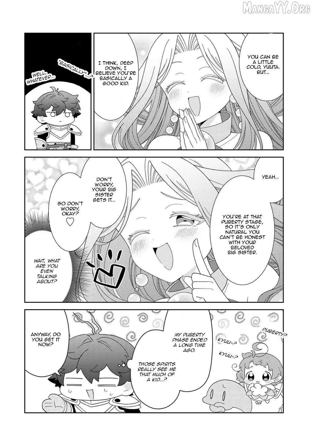 Seirei-tachi no Rakuen to Risou no Isekai Seikatsu Chapter 79 page 6 - 