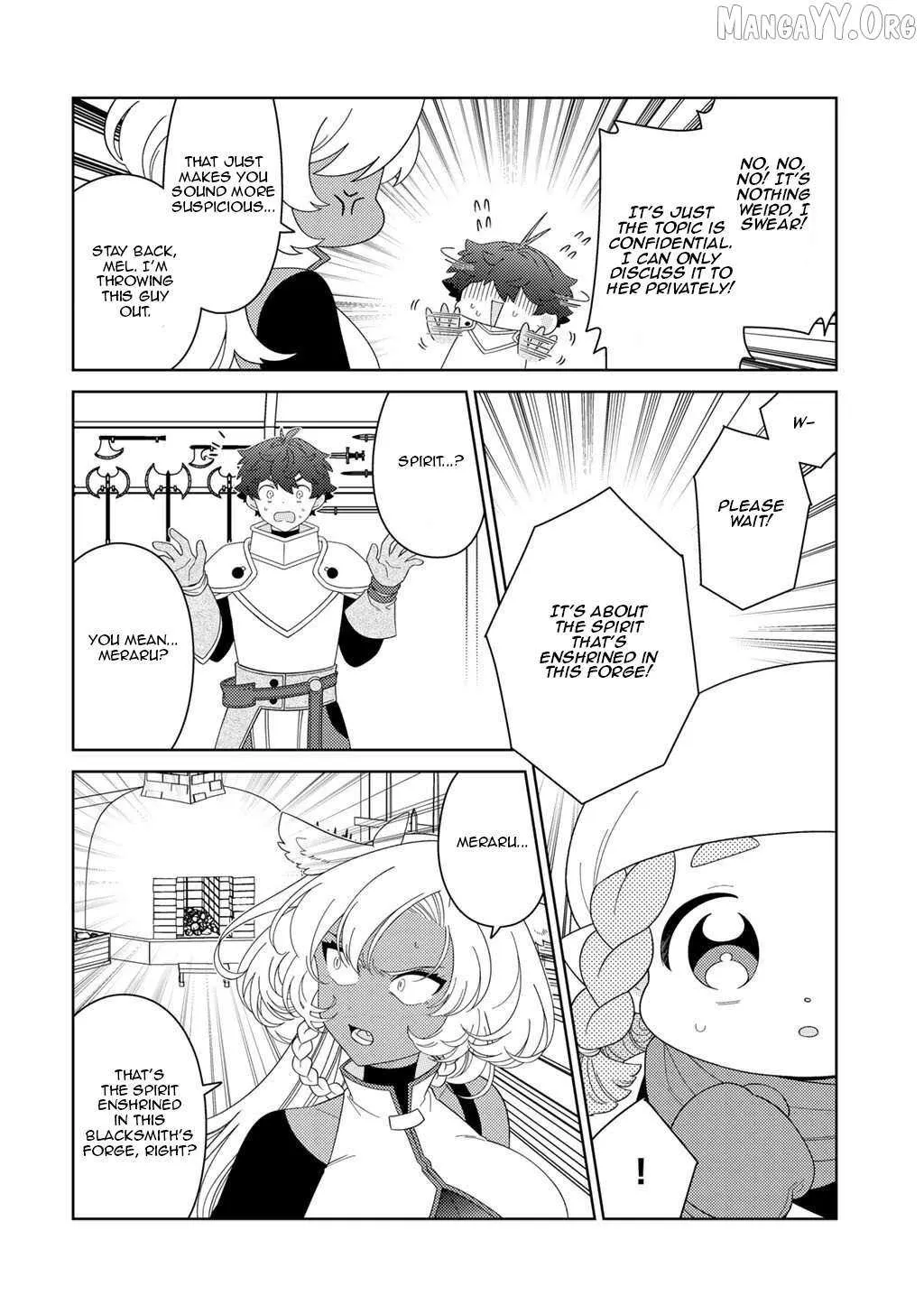 Seirei-tachi no Rakuen to Risou no Isekai Seikatsu Chapter 79 page 10 - 