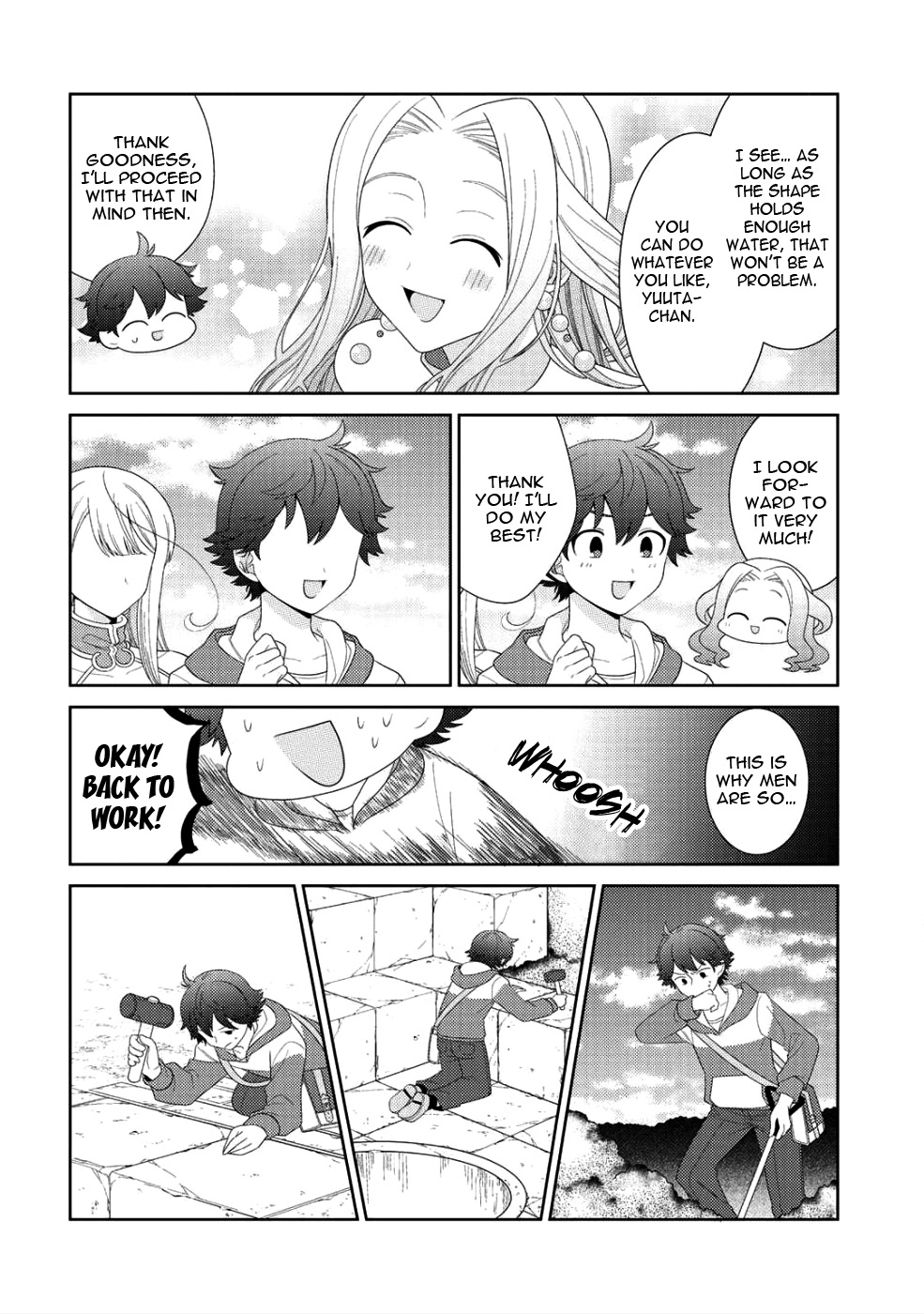 Seirei-tachi no Rakuen to Risou no Isekai Seikatsu Chapter 8 page 19 - 