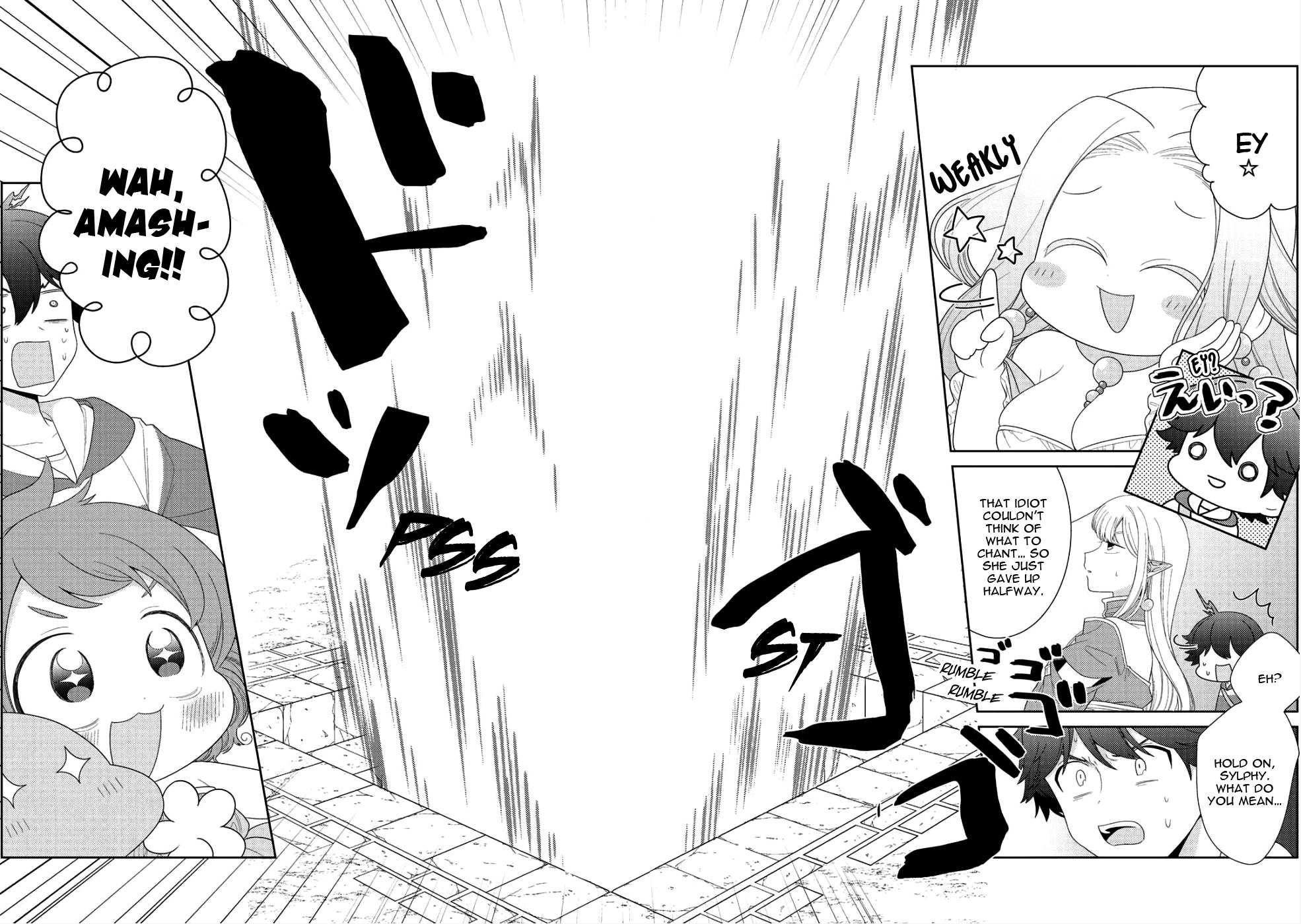 Seirei-tachi no Rakuen to Risou no Isekai Seikatsu Chapter 8 page 23 - 