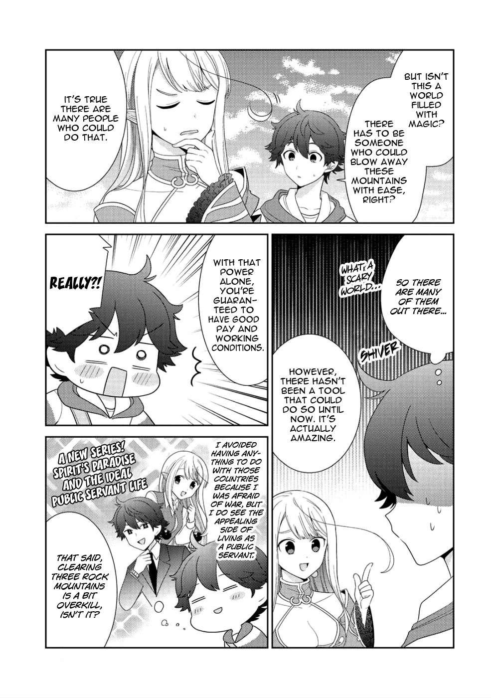 Seirei-tachi no Rakuen to Risou no Isekai Seikatsu Chapter 8 page 4 - 