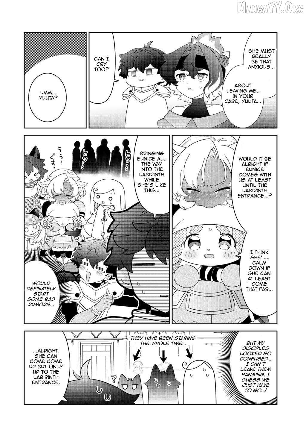 Seirei-tachi no Rakuen to Risou no Isekai Seikatsu Chapter 80 page 12 - 