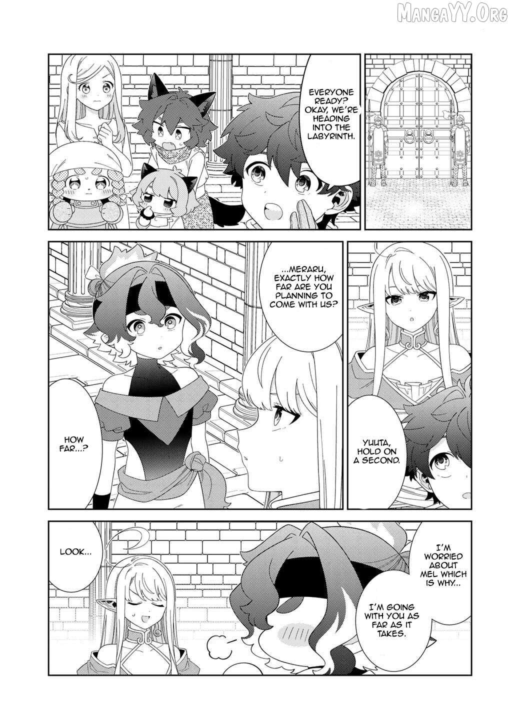 Seirei-tachi no Rakuen to Risou no Isekai Seikatsu Chapter 80 page 13 - 