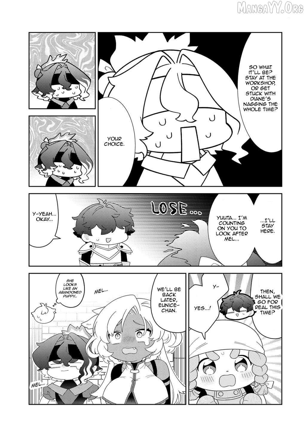 Seirei-tachi no Rakuen to Risou no Isekai Seikatsu Chapter 80 page 15 - 
