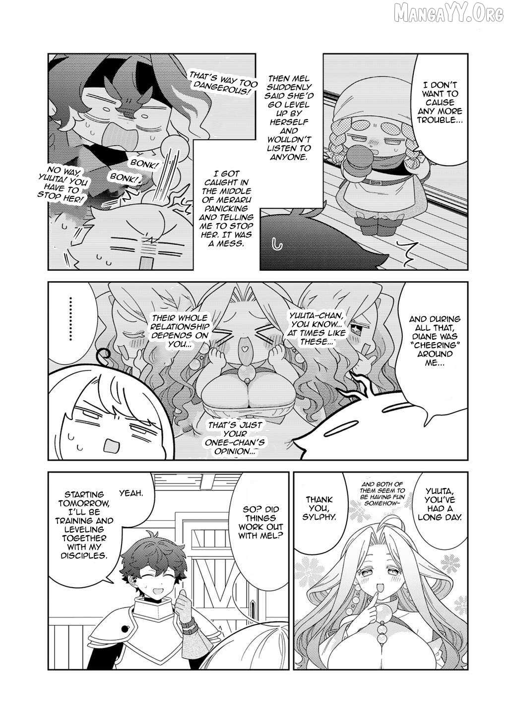 Seirei-tachi no Rakuen to Risou no Isekai Seikatsu Chapter 80 page 3 - 