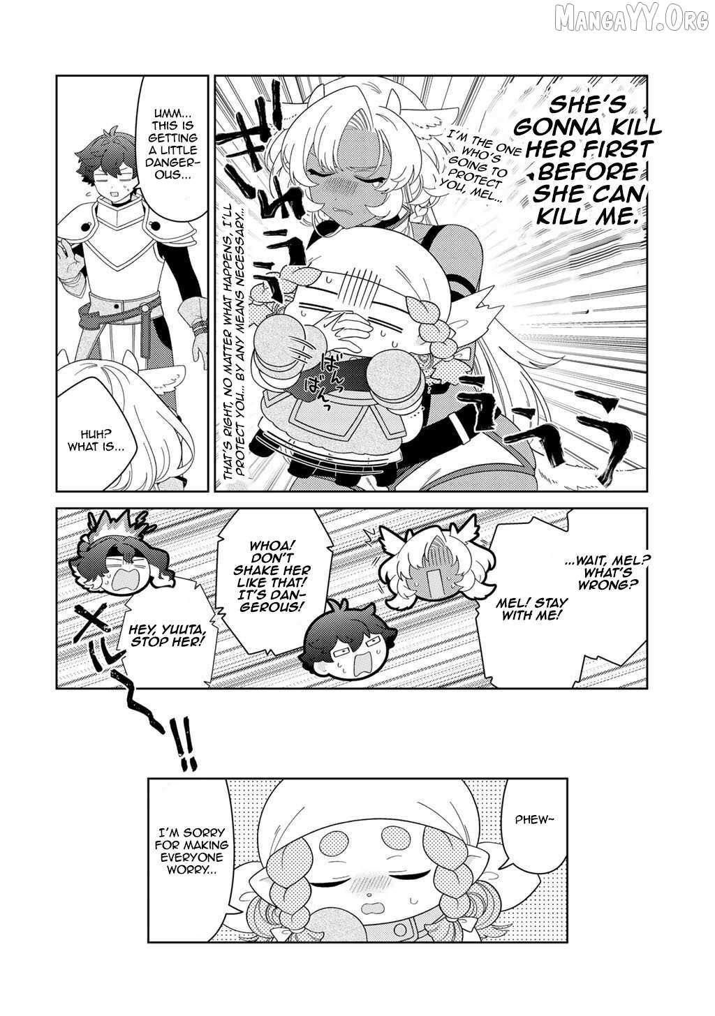 Seirei-tachi no Rakuen to Risou no Isekai Seikatsu Chapter 80 page 10 - 
