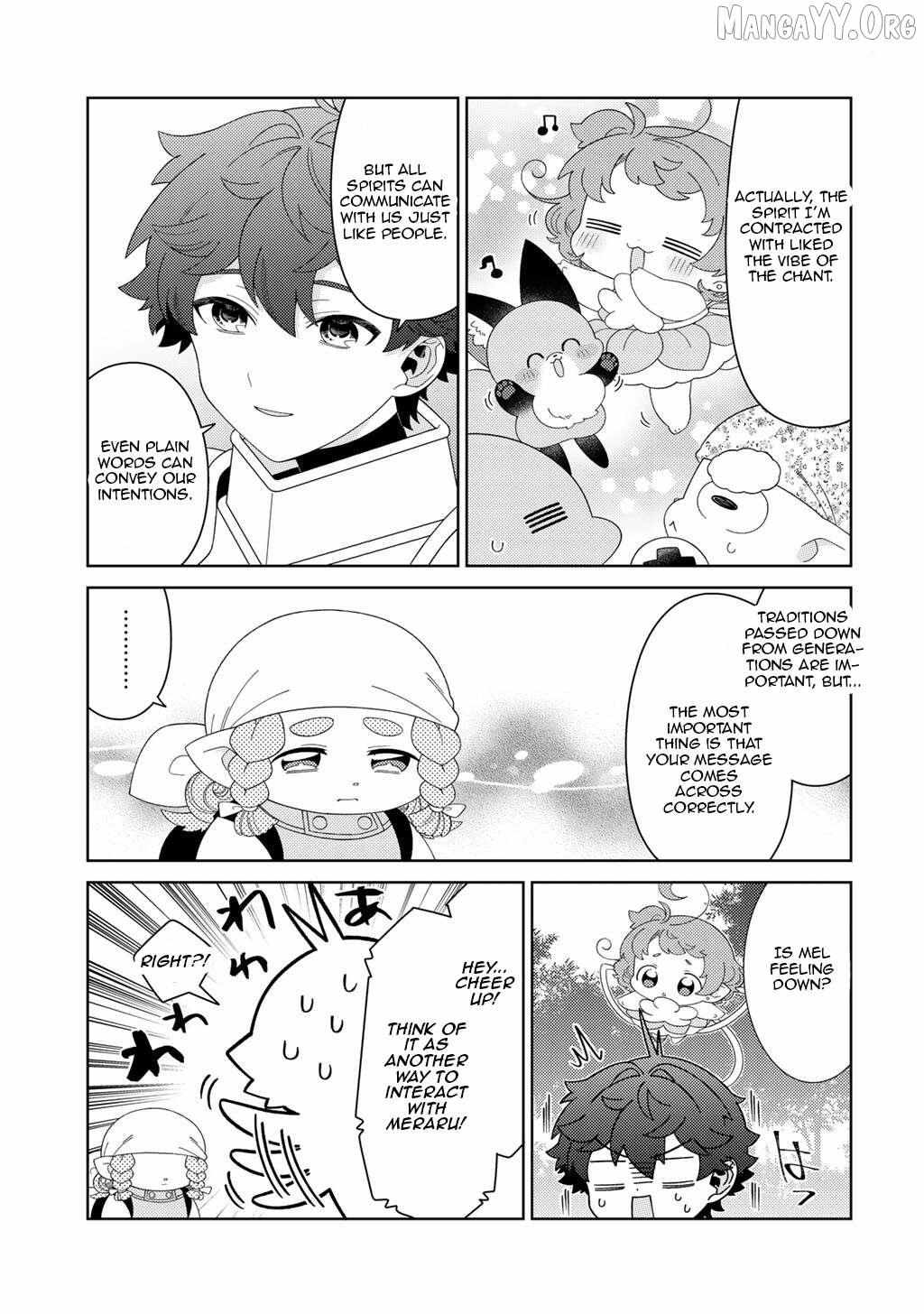 Seirei-tachi no Rakuen to Risou no Isekai Seikatsu Chapter 81 page 22 - 