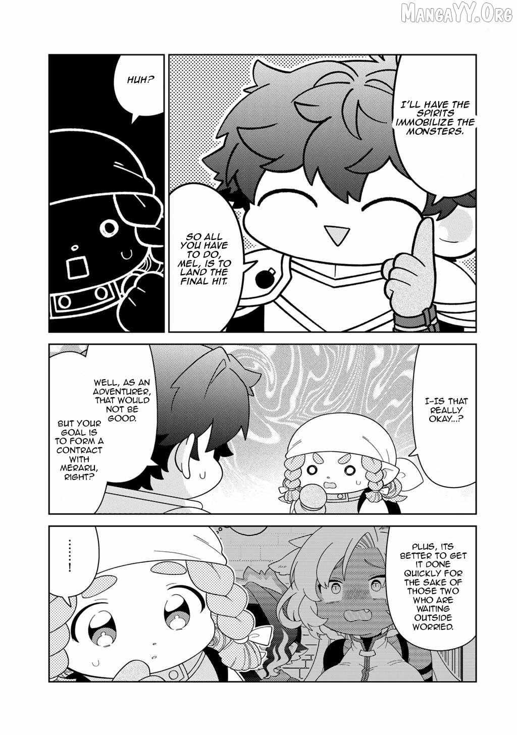 Seirei-tachi no Rakuen to Risou no Isekai Seikatsu Chapter 81 page 10 - 