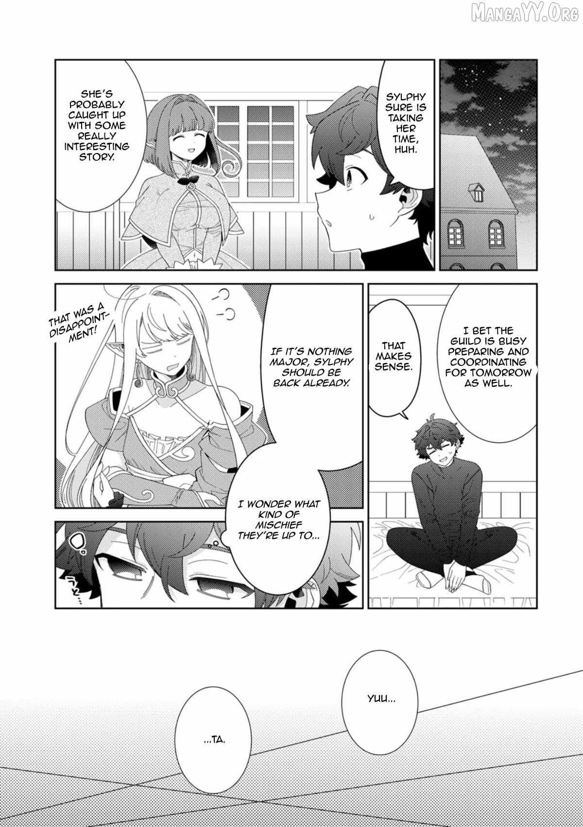 Seirei-tachi no Rakuen to Risou no Isekai Seikatsu Chapter 82 page 21 - 