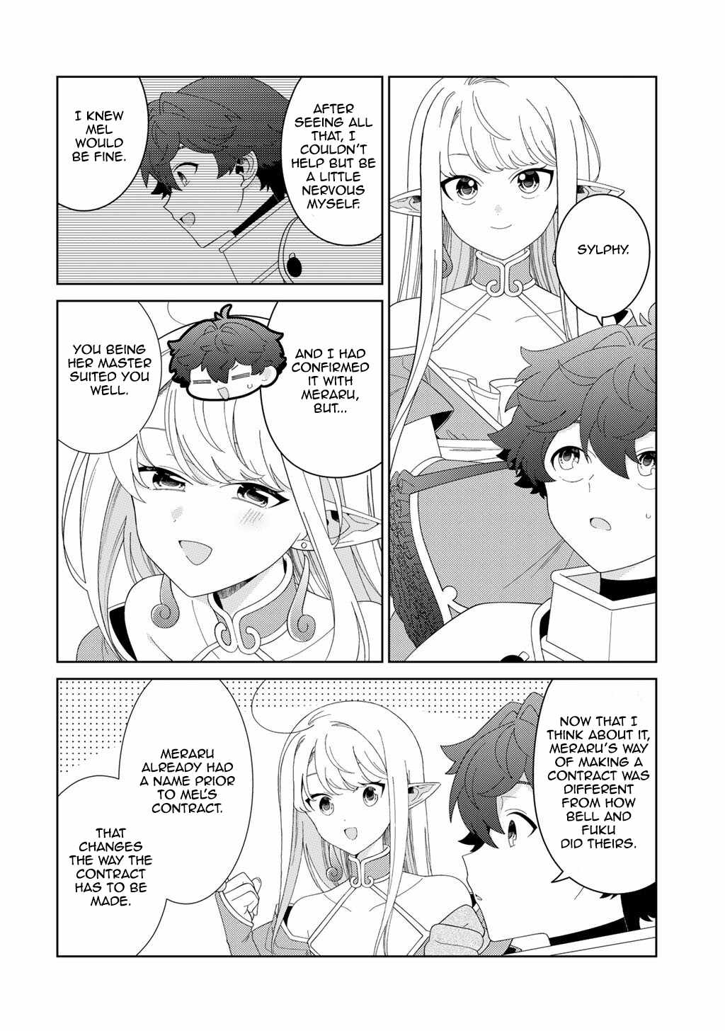 Seirei-tachi no Rakuen to Risou no Isekai Seikatsu Chapter 83 page 12 - 