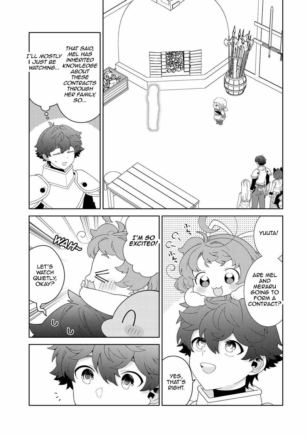 Seirei-tachi no Rakuen to Risou no Isekai Seikatsu Chapter 83 page 3 - 