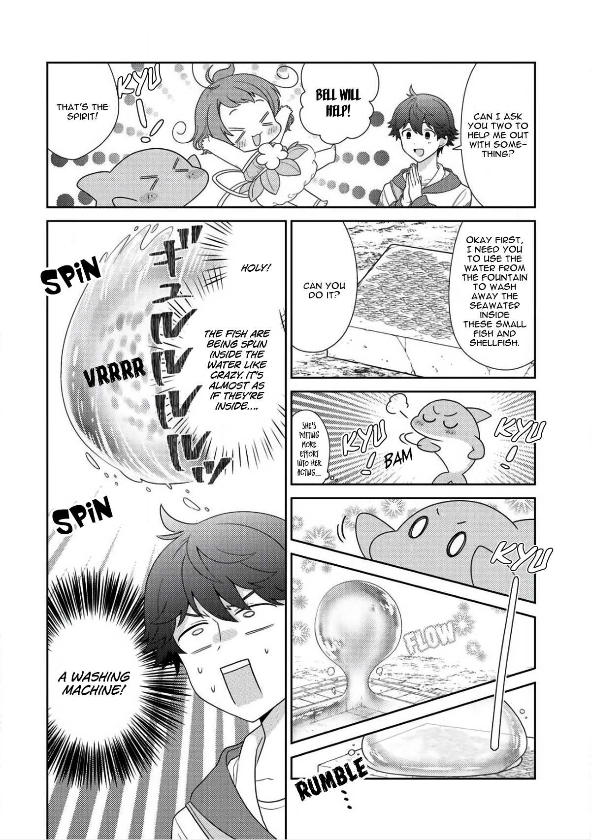 Seirei-tachi no Rakuen to Risou no Isekai Seikatsu Chapter 9 page 19 - 