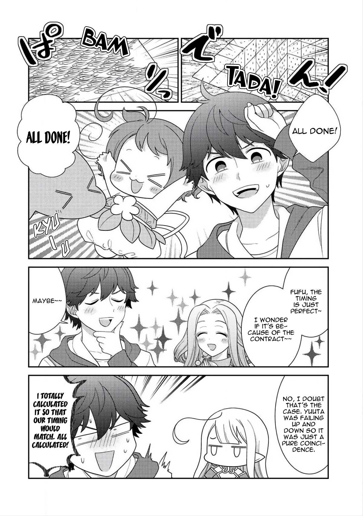Seirei-tachi no Rakuen to Risou no Isekai Seikatsu Chapter 9 page 21 - 