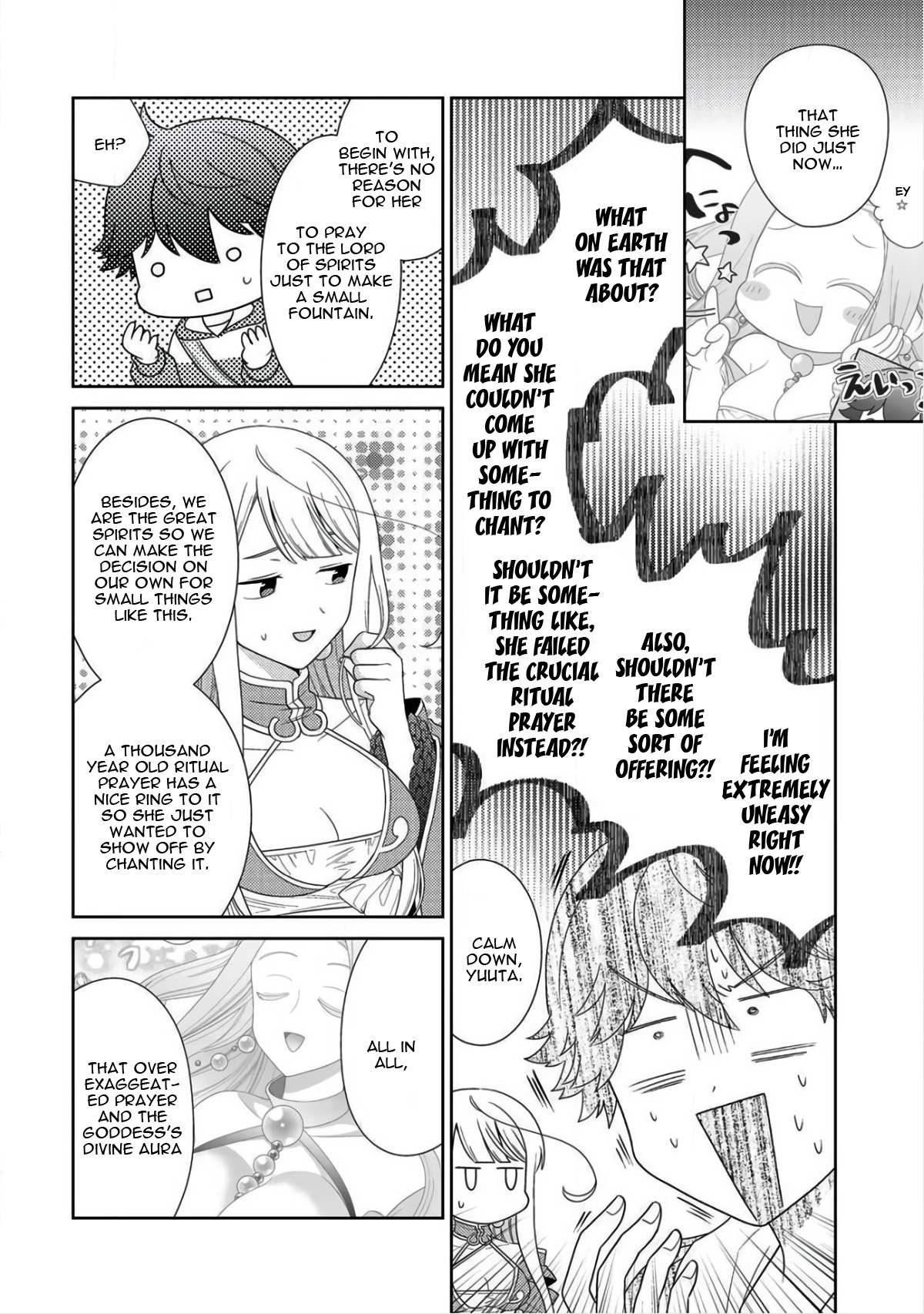 Seirei-tachi no Rakuen to Risou no Isekai Seikatsu Chapter 9 page 7 - 
