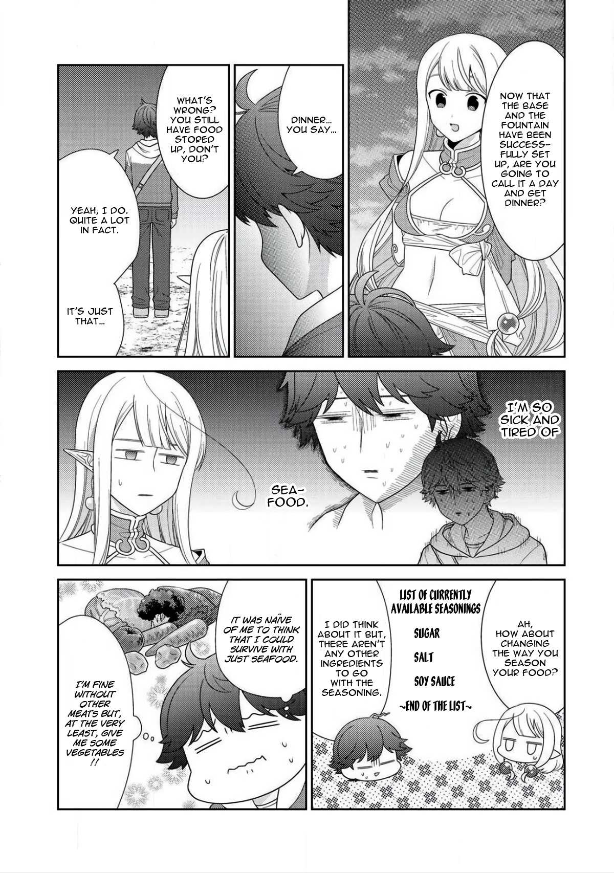 Seirei-tachi no Rakuen to Risou no Isekai Seikatsu Chapter 9 page 10 - 