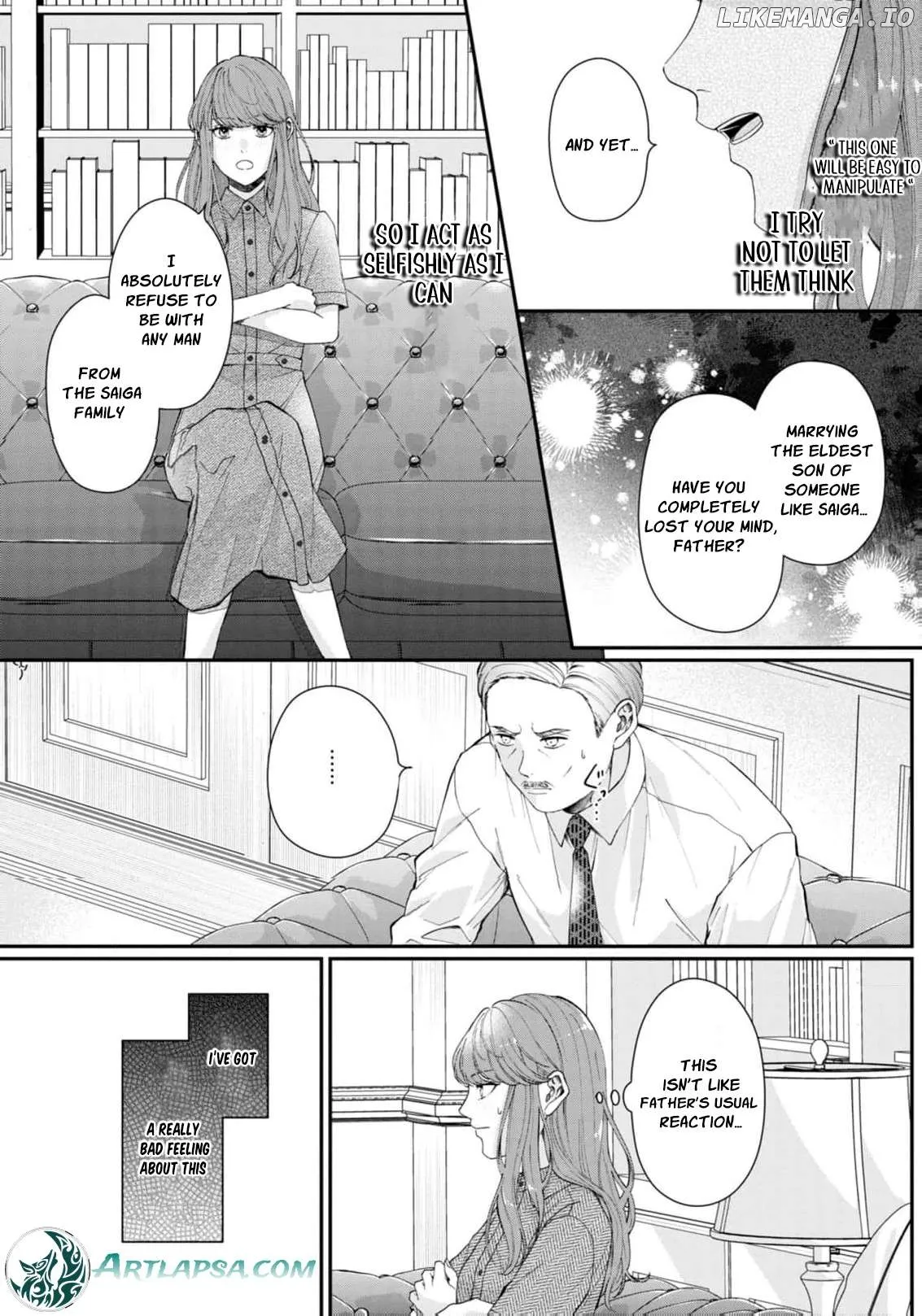 Seiryaku Kekkon no Hazu ga, Dekiai Danna-sama ga Goshuushin sugite Rikon wo Yurushitekuremasen Chapter 1 page 12 - 