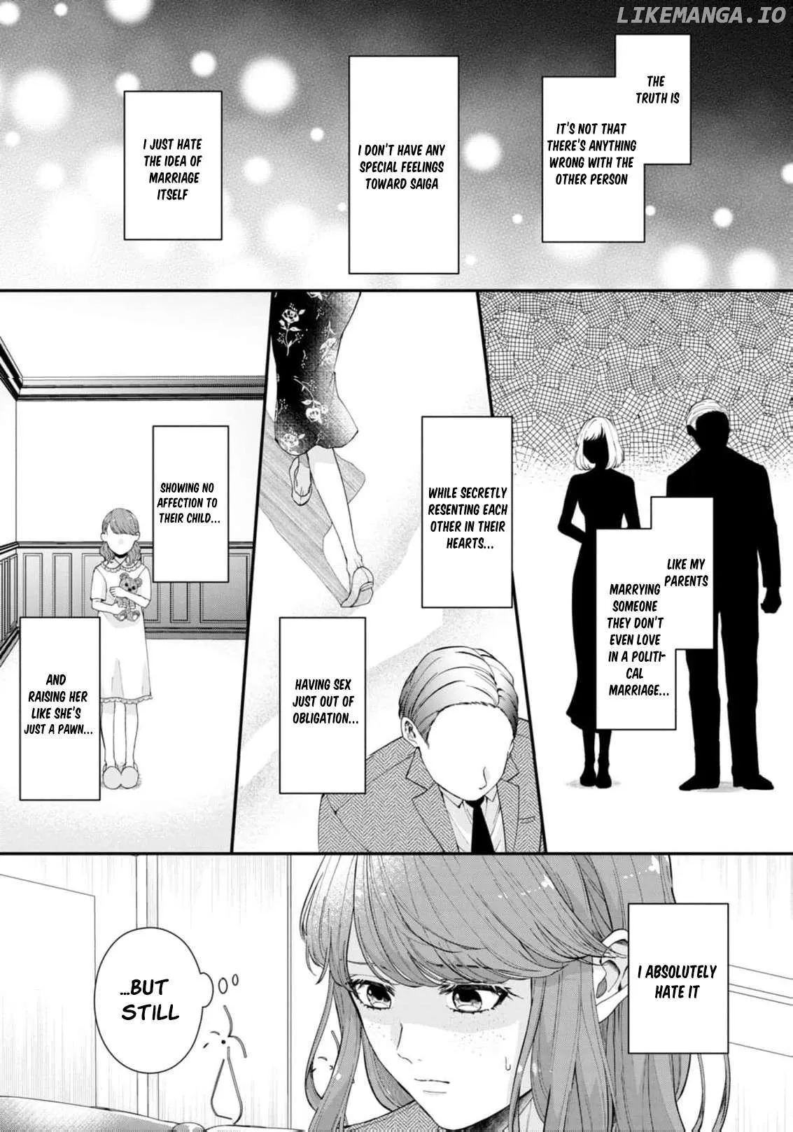Seiryaku Kekkon no Hazu ga, Dekiai Danna-sama ga Goshuushin sugite Rikon wo Yurushitekuremasen Chapter 1 page 13 - 