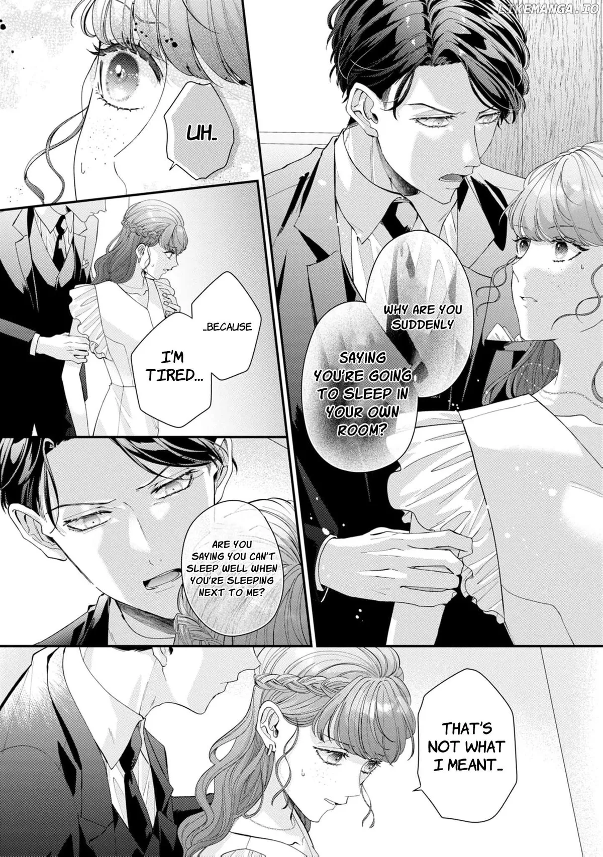 Seiryaku Kekkon no Hazu ga, Dekiai Danna-sama ga Goshuushin sugite Rikon wo Yurushitekuremasen Chapter 10 page 18 - 
